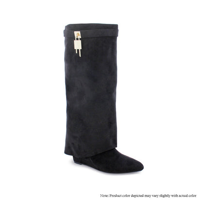 Mutto -Black Ultra Suede